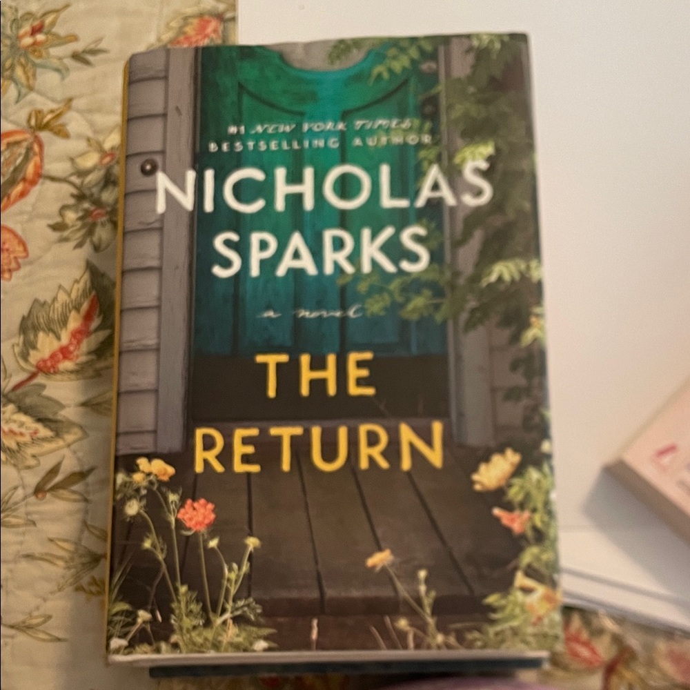 Nicholas Sparks 'The Return' Hardcover Book